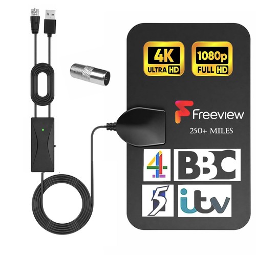 Antenna interna amplificata - tv,